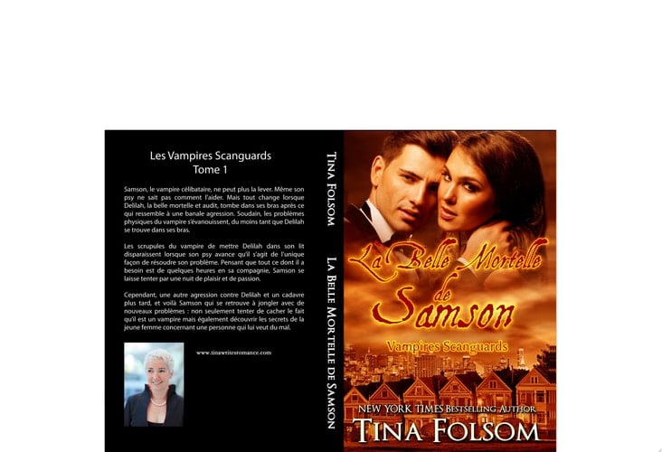 La belle mortelle de Samson (Les Vampires Scanguards - Tome 1) - Cover