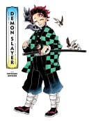 The Art of Demon Slayer: Kimetsu no Yaiba - Cover