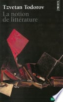 La Notion de littérature - Cover