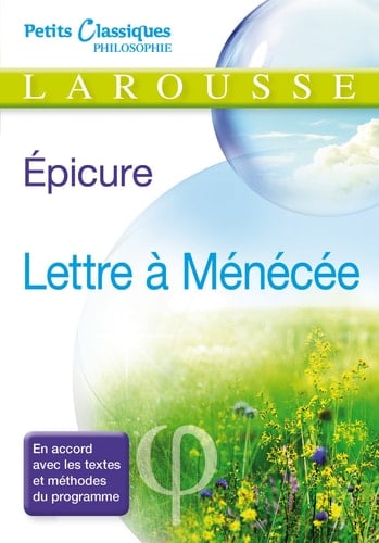 Lettre à Ménécée - Cover