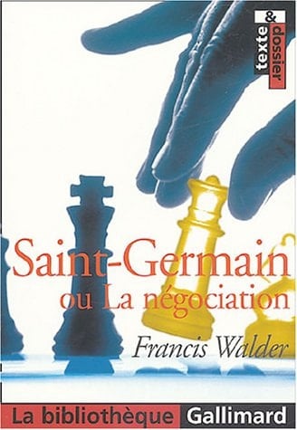Saint-Germain ou La négociation - Cover