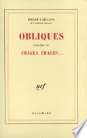 Obliques / Images, images... - Cover