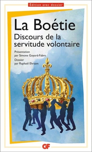 Discours de la servitude volontaire - Cover
