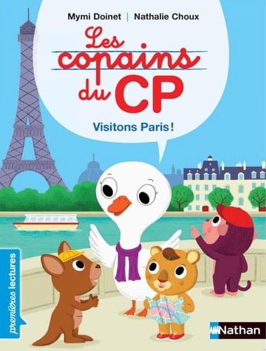 Les copains de CP La visite de Paris ! - Premières Lectures CP Niveau 1 - Dès 6 ans - Cover