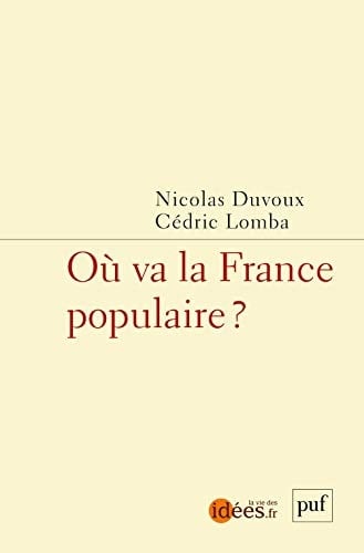 Où va la France populaire ? - Cover