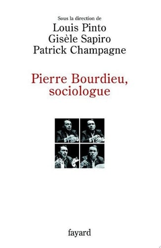 Pierre Bourdieu, sociologue - Cover