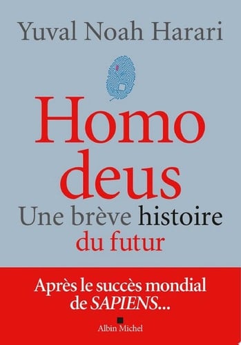 Homo deus (édition 2017) - Cover