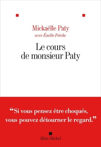 Le cours de Monsieur Paty - Cover