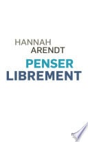 Penser librement - Cover