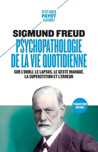 Psychopathologie de la vie quotidienne - Cover