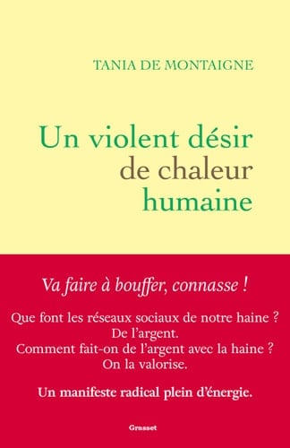 Un violent désir de chaleur humaine - Cover