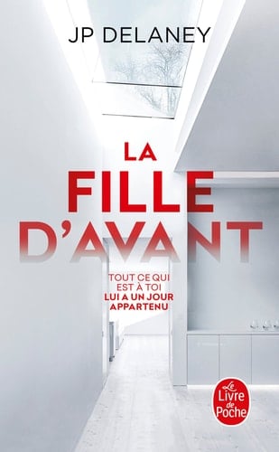 La fille d'avant - Cover