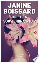 Dis, t'en souviendras-tu ? - Cover