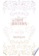 Le trône des héritières - Cover