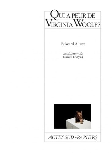 Qui a peur de Virginia Woolf ? - Cover