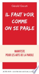 Il faut voir comme on se parle - Cover