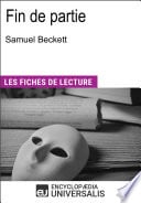 Fin de partie de Samuel Beckett - Cover