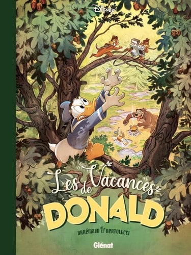 Les vacances de Donald - Cover