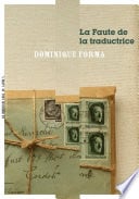 La Faute de la traductrice - Cover
