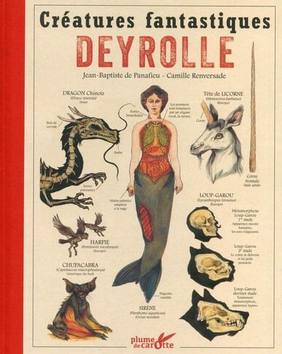 Créatures fantastiques Deyrolle - Cover