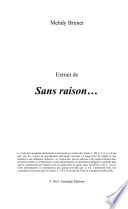 Sans raison - Cover