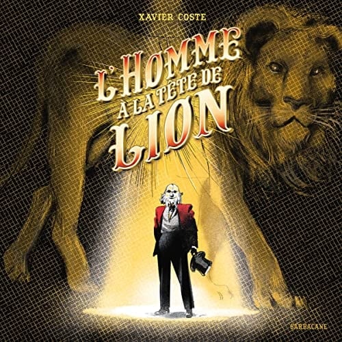 L'homme à la tête de lion - Cover