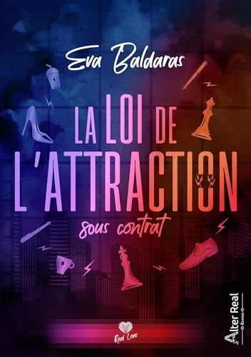 La Loi de l'attraction sous contrat (Romance) - Cover