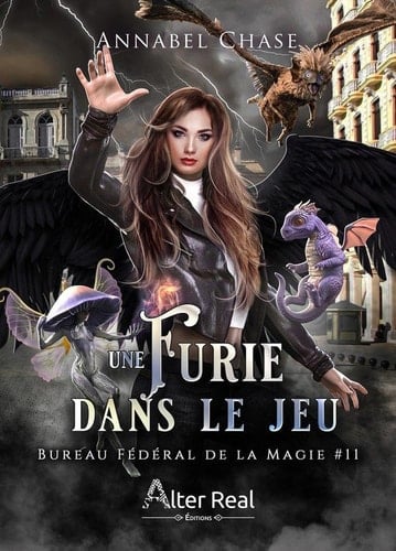 Une furie dans le jeu - Bureau Fédéral de la Magie, T11 - Cover