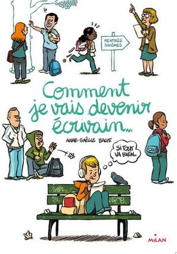 Comment je vais devenir écrivain (si tout va bien) - Cover