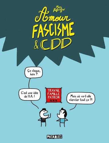 Amour, fascisme et CDD - Cover