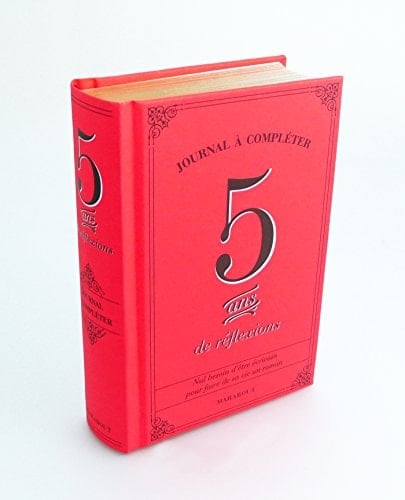 5 ans de réflexions Journal à compléter - Cover