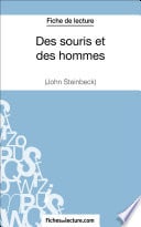 Des souris et des hommes de John Steinbeck (Fiche de lecture) - Cover