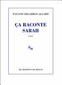 Ça raconte Sarah - Cover
