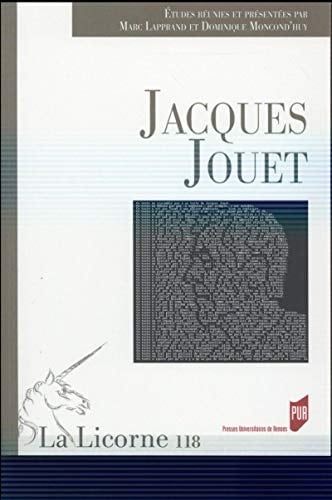 Jacques Jouet - Cover