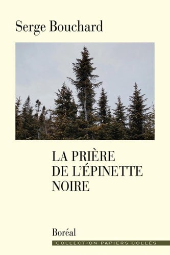 La Prière de l'épinette noire - Cover