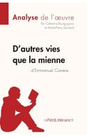 D'autres vies que la mienne d'Emmanuel Carrère (Fiche de lecture) - Cover