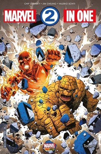 Marvel 2-in-one (2018) T01 - Jour fatal - Cover