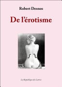 De l'érotisme - Cover