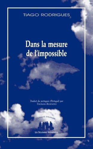 Dans la mesure de l'impossible - Cover