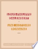 Une histoire romaine - Cover