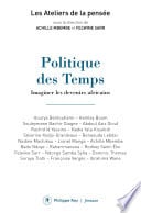 Politique des Temps - Imaginer les devenirs africains - Cover