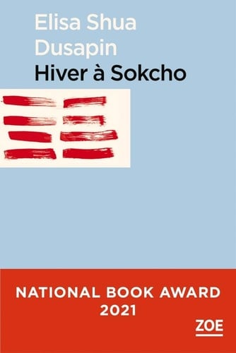 Hiver à Sokcho roman - Cover