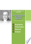 Les Souffrances du jeune Werther (fiche de lecture complète) - Cover