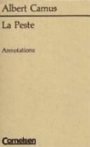 La Peste - Cover