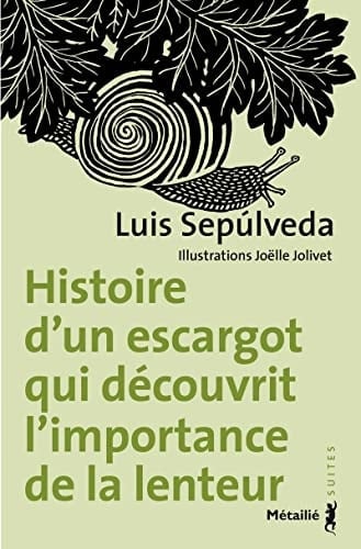 Histoire d'un escargot qui découvrit l'importance de la lenteur - Cover