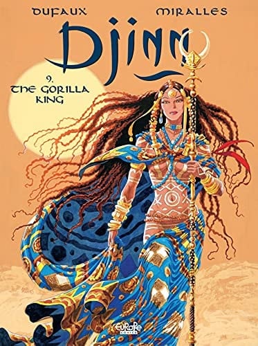 Djinn - Volume 9 - The Gorilla King - Cover