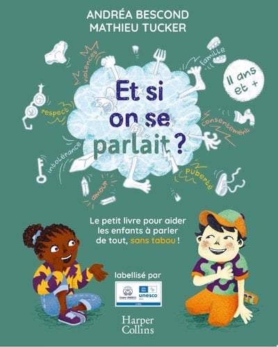 Et si on se parlait ? (à partir de 11 ans) Le petit livre pour aider les enfants à parler de tout, sans tabou - Cover