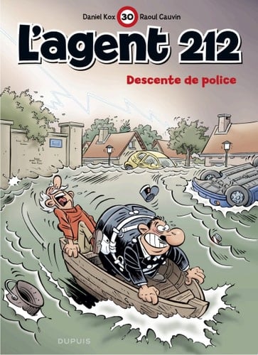 L'Agent 212 - Tome 30 - Descente de police - Cover