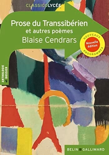 Prose du Transsibérien et autres poèmes - Cover