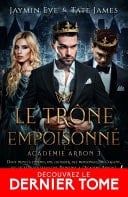 Le trône empoisonné Académie Arbon, T3 - Cover